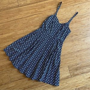 Black & White Old Navy Sun Dress